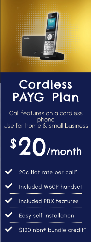 Cordless PAYG Plan